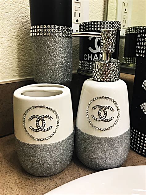 chanel bathroom set